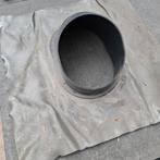 Dakdoorvoer met Dakleer Flens, Doe-het-zelf en Verbouw, Dakpannen en Dakbedekking, Ophalen, Kunststof, Gebruikt, Minder dan 5 m²