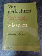 Richard de Brabander - Van gedachten wisselen, Richard de Brabander, Sociale wetenschap, Ophalen of Verzenden, Zo goed als nieuw