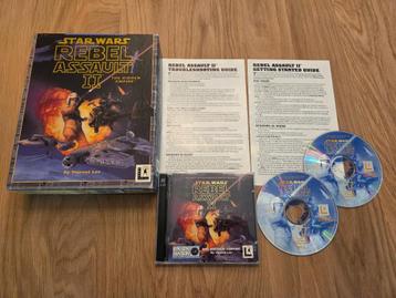 Star Wars Rebel Assault II (big box, compleet) beschikbaar voor biedingen