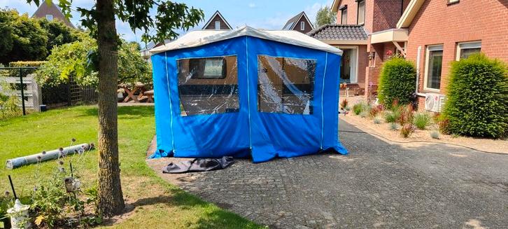 GEZOCHT! Voortent omloopmaat 3 (7.10 cm), Caravans en Kamperen, Tenten, Zo goed als nieuw, Ophalen of Verzenden