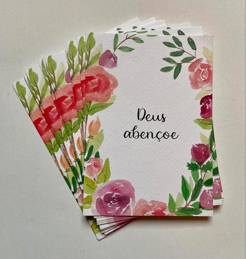 Postkaarten, kaarten, Portugees, christelijk, Diversen, Wenskaarten, Nieuw, Ophalen of Verzenden