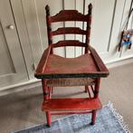 Hindelooper kinderstoel, Kinderen en Baby's, Kinderstoelen, Ophalen, Gebruikt, Overige typen, Afneembaar eetblad