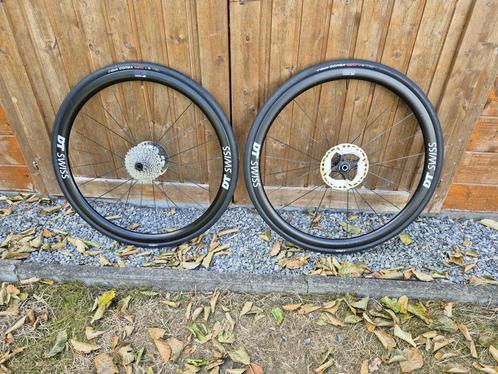 DT SWISS PRC1400 en FFWD F3d disc wielen, Fietsen en Brommers, Fietsonderdelen, Zo goed als nieuw, Racefiets, Wiel, Ophalen of Verzenden