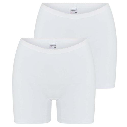 Beeren dames boxershort softly Mt/mXXLwit 3x een 2pack Nw, Kleding | Dames, Ondergoed en Lingerie, Broekje of Short, Wit, Ophalen of Verzenden