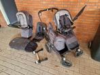 Bugaboo Donkey 3 twin kinderwagen / duowagen + reiswieg, Kinderen en Baby's, Kinderwagens en Combinaties, Ophalen, Zo goed als nieuw