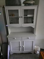 Buffetkast Landelijke Stijl, Ophalen, Glas, 50 tot 100 cm, Landelijk