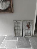 2 oude franse luiken in orginele kleur, Huis en Inrichting, Ophalen, Gebruikt