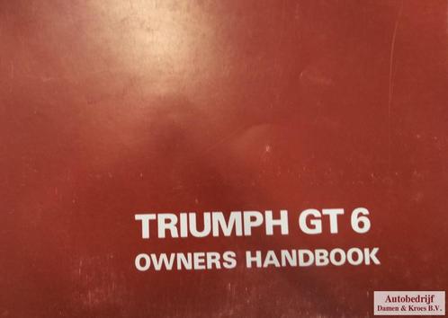 Handboek Triumph GT6, Auto diversen, Handleidingen en Instructieboekjes, Ophalen of Verzenden
