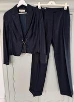 Josephine & Co donker blauw dames kostuum pak maat 42, Josephine & Co, Kostuum of Pak, Blauw, Maat 42/44 (L)