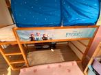 Unieke Ikea Kura bed met 2x bedtentje en stickers Frozen!, Kinderen en Baby's, Kinderkamer | Stapelbedden en Hoogslapers, Ophalen