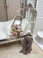 Geborduurd tasje.......Poppenhuis 1:12... (Fotonr E34)*, Ophalen of Verzenden, Nieuw, Poppenhuis