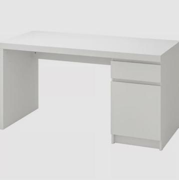 IKEA Malm Bureau - Wit - afbeelding 1