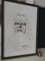 Efteling tekening Villa Volta handgemaakt (inc. lijst), Ophalen of Verzenden, Overige typen