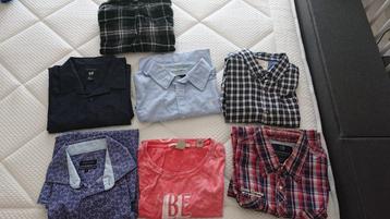 Heren overhemd 7x maat L oa Scotch & Soda  beschikbaar voor biedingen