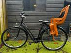 Damesfiets met kinderzitje tot 6 jaar, Ophalen, Achterzitje, 9 t/m 18 kg, Gebruikt