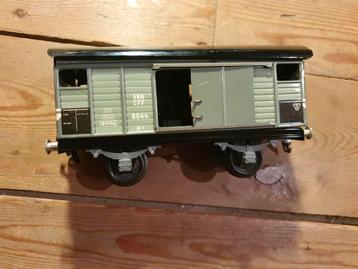 Buco 8644 SBB Güterwagen, gesloten (grijs‑groen), Spur 0 beschikbaar voor biedingen