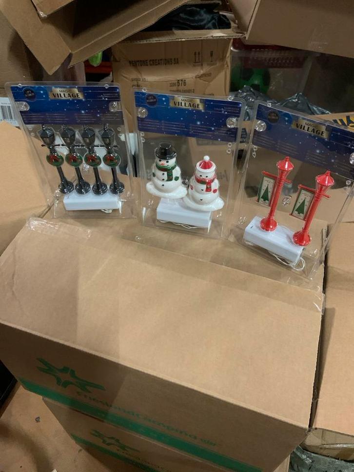 Partij Magic Village Kerstdorp Verlichting, Diversen, Kerst, Nieuw, Ophalen of Verzenden