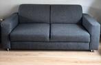 Grijze bank 3 persoons, Ophalen, Zo goed als nieuw, 75 tot 100 cm, Tweepersoons