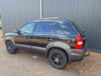 Hyundai Tucson 2.0i Active climatronic trekhaak (bj 2005), 4 cilinders, Zwart, Origineel Nederlands, Bedrijf