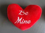 knuffel hart (be mine tekst), Ophalen of Verzenden, Gebruikt