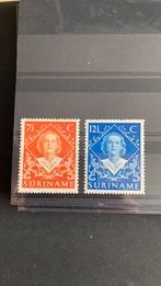 Suriname 275/76 met plakker/5065, Ophalen of Verzenden