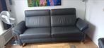 3 en 2 zits echt lederen bank.
ANTRACIET tegen Zwart aan!, Huis en Inrichting, Banken | Bankstellen, 75 tot 100 cm, Ophalen of Verzenden