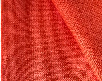 De Ploeg Bolster; oranje; restant meubelstof beschikbaar voor biedingen