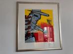 Herman Brood 'Bluf' - zeefdruk, Antiek en Kunst, Ophalen