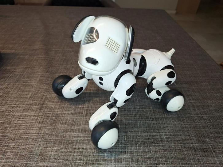 Zoomer Robot Hond, Kinderen en Baby's, Speelgoed | Babyspeelgoed, Gebruikt, Overige typen, Met licht, Met geluid, Met wieltjes