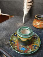 Inktpot gouda plateel, Ophalen