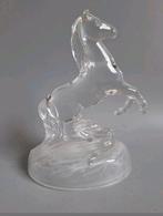 Mooi kristallen paarden beeld
16,5 x 11,5 x 7,5 cm
510 gram, Ophalen of Verzenden