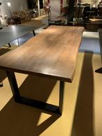 Mango Houten Eettafel, Huis en Inrichting, Tafels | Eettafels, Ophalen, Zo goed als nieuw, Rond, 200 cm of meer