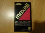Maxell HGX Black 180 VHS Video Band Sealed, Cd's en Dvd's, VHS | Film, Alle leeftijden, Ophalen of Verzenden, Nieuw in verpakking