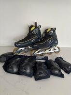 Rollerblade skeelers met salamon beschermingen maat 43, Sport en Fitness, Skeelers, Ophalen of Verzenden, Zo goed als nieuw, Inline skates 4 wielen