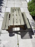 Kinder picknicktafel, goede conditie, Ophalen, Zo goed als nieuw, Rechthoekig