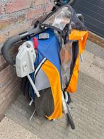 Croozer Chariot Fietskar + hardloopset, Fietsen en Brommers, Fietsaccessoires | Aanhangers en Karren, Ophalen, Gebruikt, Opvouwbaar