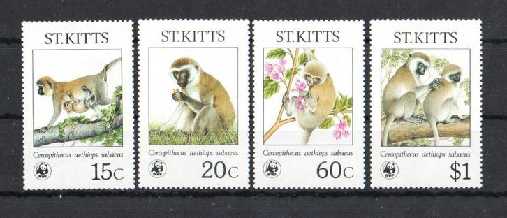 WWF set postzegels van de Groene Meerkat, Postzegels en Munten, Postzegels | Thematische zegels, Postfris, Dier of Natuur, Ophalen of Verzenden