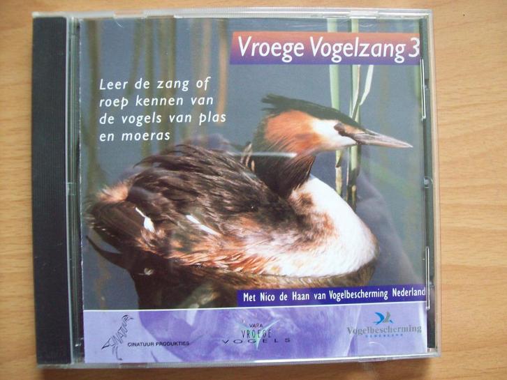 Vroege Vogelzang 3 (vogels van plas en moeras), Cd's en Dvd's, Cd's | Overige Cd's, Zo goed als nieuw, Ophalen of Verzenden