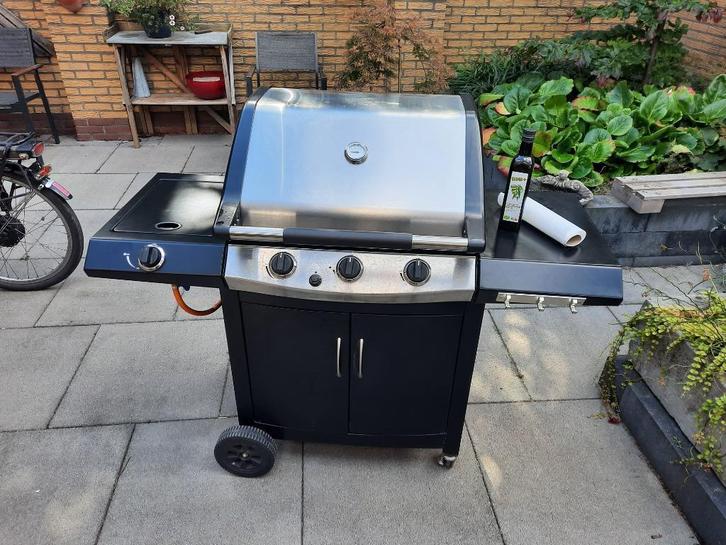 Grote RVS barbecue, Hobby en Vrije tijd, Overige Hobby en Vrije tijd, Gebruikt, Ophalen