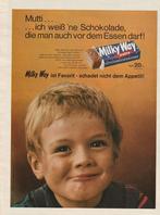 Retro reclame 1970 Milky Way chocolade voor het eten, Verzamelen, Verzenden, Overige typen