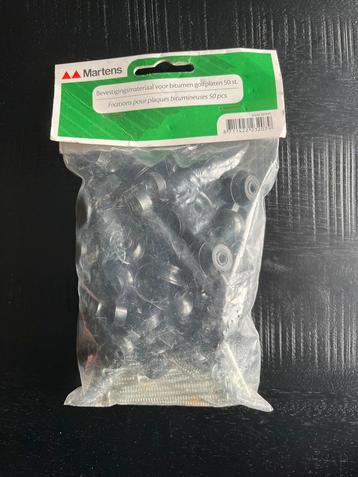 Bevestigings materiaal voor bitumen golfplaten beschikbaar voor biedingen