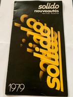 Solido catalogus 1979, Hobby en Vrije tijd, Modelauto's | 1:43, Ophalen of Verzenden, Zo goed als nieuw, Auto, Solido