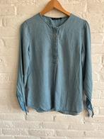 Massimo Dutti spijker overhemd, Ophalen of Verzenden, Zo goed als nieuw, Maat 42/44 (L), Blauw