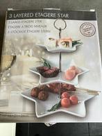 kerst etagere ( nieuw in doos ) 3 laags, Ophalen of Verzenden, Nieuw