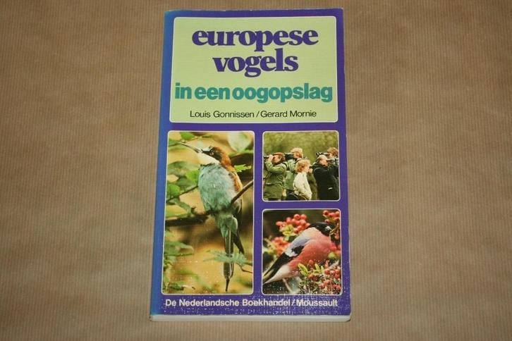 Europese vogels in een oogopslag, Boeken, Dieren en Huisdieren, Gelezen, Vogels, Ophalen of Verzenden