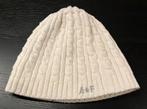 BIJNA NIEUW Air Force creme / gebroken wit beanie muts, Airforce, Ophalen of Verzenden, Zo goed als nieuw, Muts