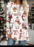 Kerst.    SHIRT.   mt,   XL.   nieuw!, Wit, Maat 46/48 (XL) of groter, Nieuw, Ophalen of Verzenden