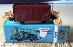 MäRKLIN H0 # 4656 STORTWAGEN SNCB BRUIN 1967 N in OVP, Hobby en Vrije tijd, Modeltreinen | H0, Wisselstroom, Ophalen of Verzenden