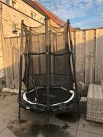 Trampoline Kinderen Zwart Incl. Net in goede staat, Ophalen of Verzenden, Zo goed als nieuw
