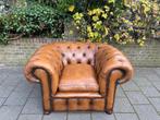 Chesterfield club fauteuil Tabaco bruin, Huis en Inrichting, Fauteuils, Ophalen of Verzenden, Gebruikt, 75 tot 100 cm